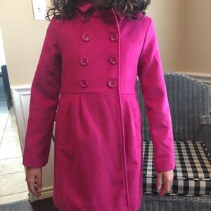 Girls wool Gap coat .